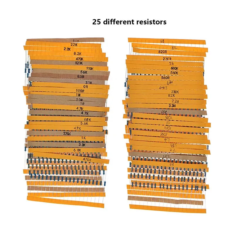 2110pcs Electronic Components Kit Ultimate Edition Various Common Capacitors  Resistors T0-92 LED PCB Board DIP-IC Breadboard