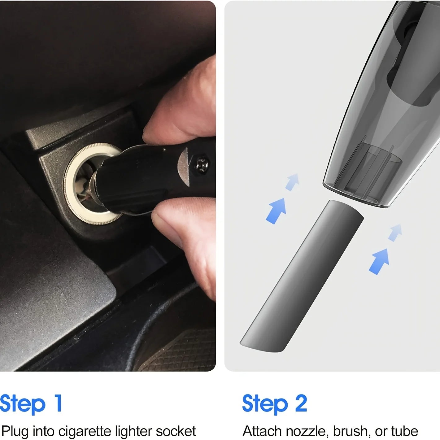 12V Handheld Vacuum Cleaner, Handheld Car Vacuum Cleaner With Strong Suction Power, Portable Mini Handheld Car Vacuum Cleaner