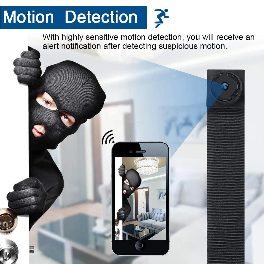 128GB WiFi Mini Camera 1080P Diy Module Nanny Video Recorder Home Security Camera Micro Camcorde Suitable for Home/Office Use