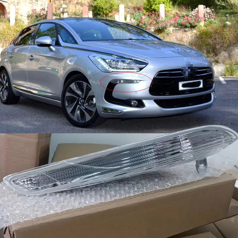 9687188680 9678188780 Car Side turn signals Bumper Lights For Citroen DS5 Flasher Snow Indicator Turn Lamp Signal lights No bulb