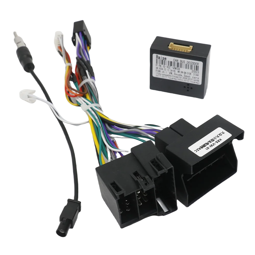 Raise VW-RZ-08 VW-RZ-58 Canbus Box For Android Volkswagen Skoda Seat Golf 5/6/Polo/Passat/jetta/Tiguan/Touran DVD Car Player