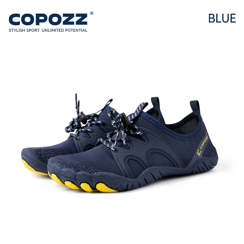 COPOZZ Unisex Water Shoes Barefoot Shoes Outdoor Beach Water Sports Upstream Aqua Shoes Sport Running Fitness Non-slip Sneakers
