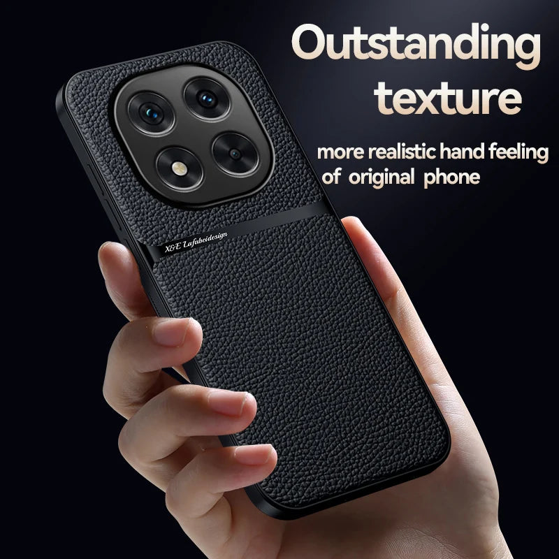 PU Leather Magnetic Case for Xiaomi Redmi Note 14 Pro 5G 14 Pro+ Plus Protective Cover Back Shell Coque Fundas Capa