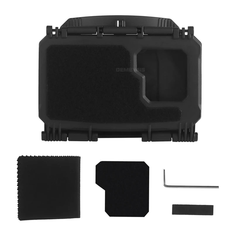 Tactical MOLLE Mobile Phone Box V2 Sport Chest Rig Hunting Vest Navigation Board Instant Equipment  Front Panel Phone Holder