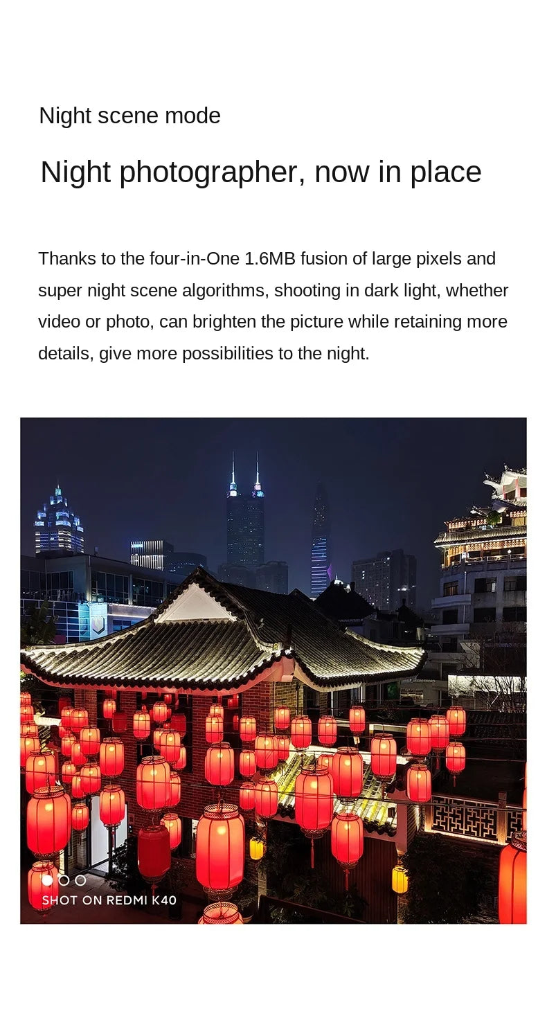 Global Version Xiaomi Redmi K40 Pro Smartphone cecular Snapdragon 888 6.67inch 120Hz E4 AMOLED Display 64MP 33W Fast used phone