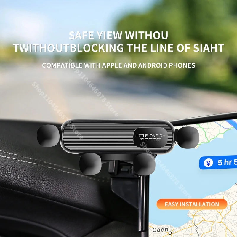 Car Phone Holder For Lexus ES 350 ES 300h ES 350h 2021 2022-2024 Wireless Charging Bracket Base Gravity Stand Phone Mount Base
