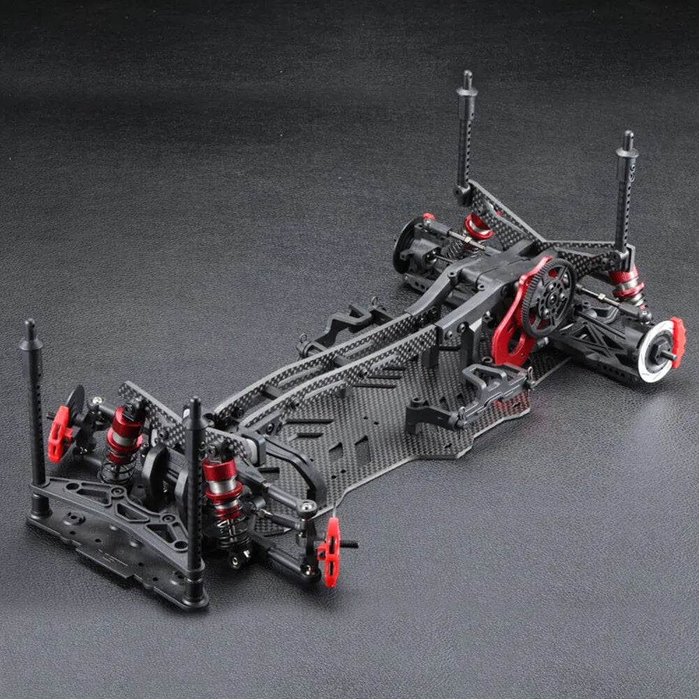 1:10 Drift Car Carbon Fiber Chassis Upgrade Kit for MST RMX 2.0S