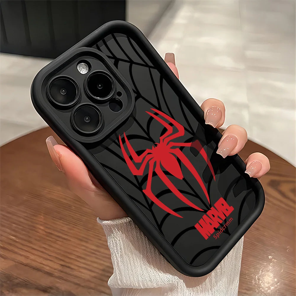 Anime Spiders-man Phone Case for Oppo Realme 16 15T C71 C75 C65 C63 C67 C55 C53 C35 C33 15 14 13 12 11 GT6 GT3 Pro 4G 5G Cover