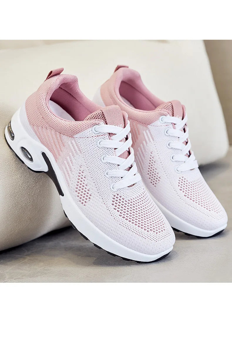 Women's Shoes 2025 Summer Casual Sneakers Breathable Mesh Affordable Free Shipping