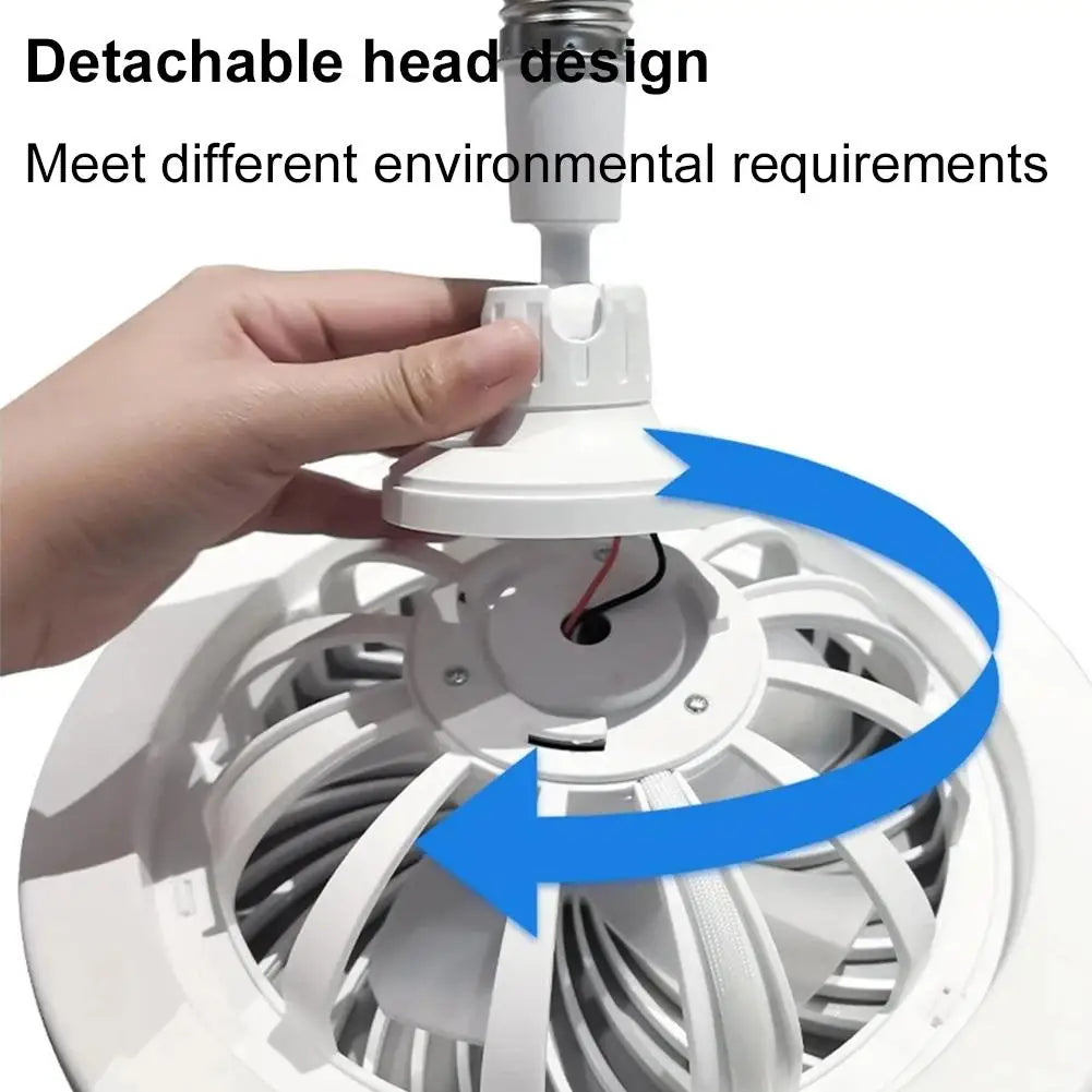 Smart Ceiling Fan Fans With Lights Remote Control Bedroom Decor Ventilator Lamp Air Invisible Blades Silent