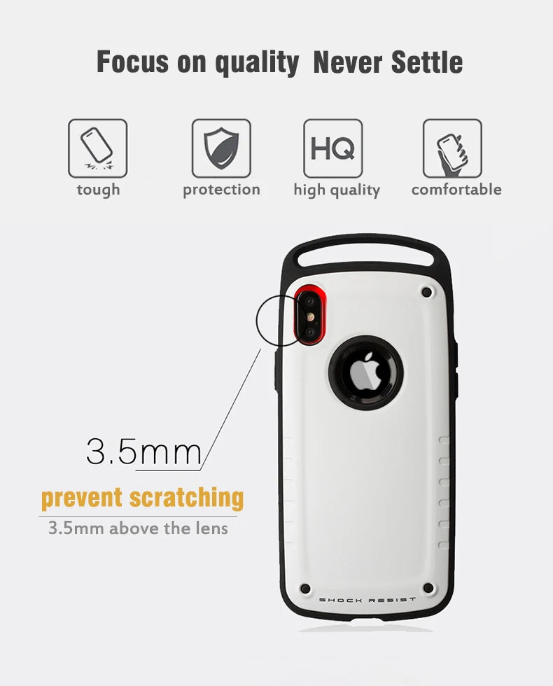Root go Hybrid Shockproof Case For iPhone 13 12 Pro Max Heavy Duty Armor Case For iPhone 11 X XS Max XR 8 7 Plus Silicone Cover