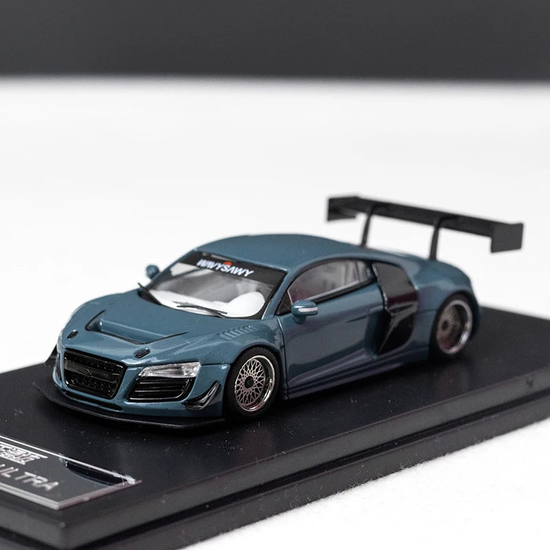LMF 1:64 R8 LMS Ultra Racing alloy car model