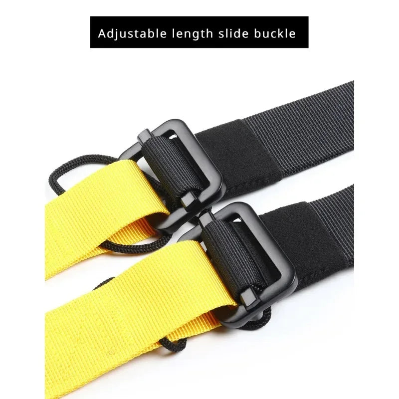 P3-2 & P3-3 Trx Adjustable Suspension Training Belt - Multi-Purpose Resistance Band for Yoga, Fitness & Strength Workouts