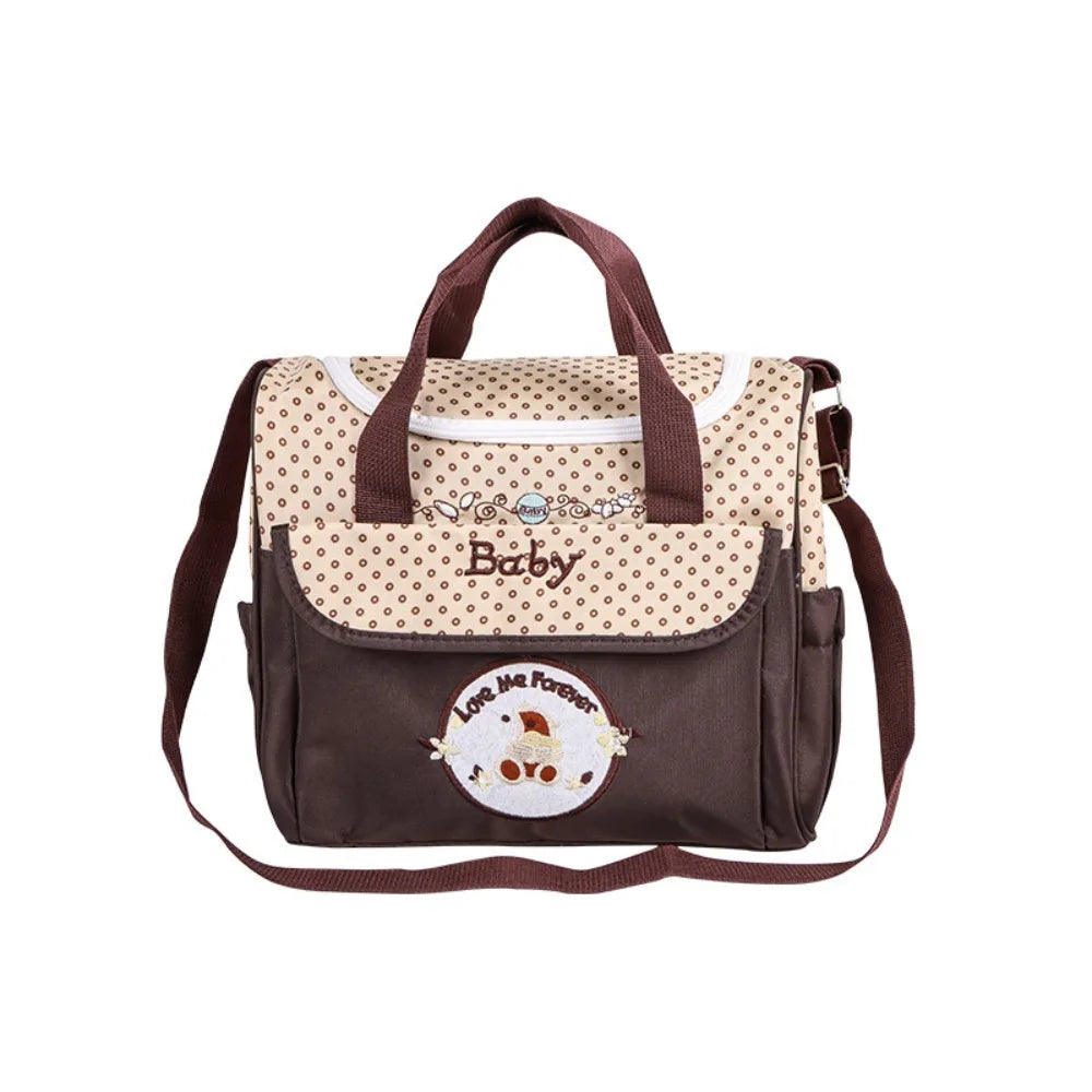 Storage Baby Diaper Bag Crossbody Multifunctional Mommy Maternity Packs Canvas Large Capacity Baby Stuff Nappy Bags Mother