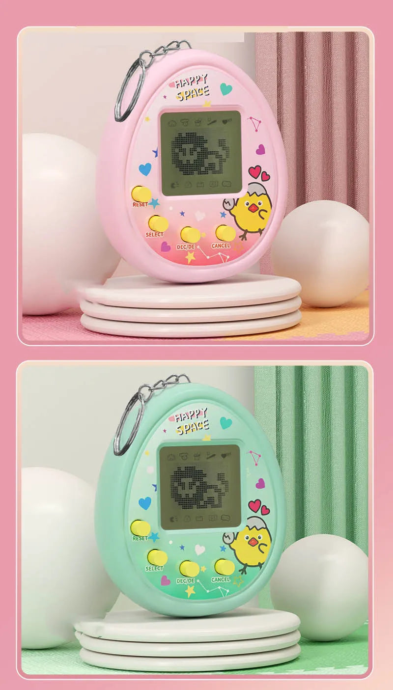 Kids Electronic Pets Game Toys Tamagotchi Virtual Original Digital Animals Toys Pixel Screen Pocket Game Console For Children