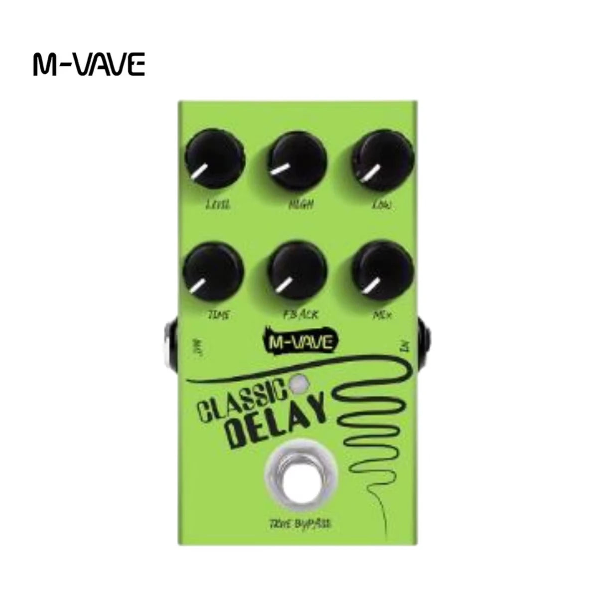 M-VAVE ABY Line Selector AB Switch Mini Guitar Effect Pedal True Bypass Guitar Bass Pedal AB Box - ABY Channel Switch Accessorie