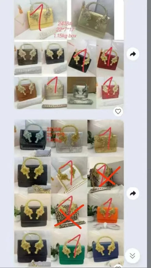 Chic Handbags For Women In Genuine Leather, By Luxury Brand With Decorative Elements, Timeless And Versatile Accessory