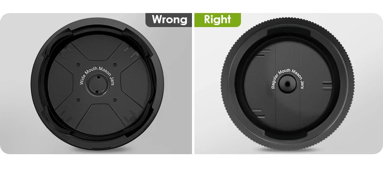 Wancle Electric Mason Jar Vacuum Sealer LCD Digital Display Cordless Vacuum Sealer Kit for Wide and Regular Mouth Mason Jars