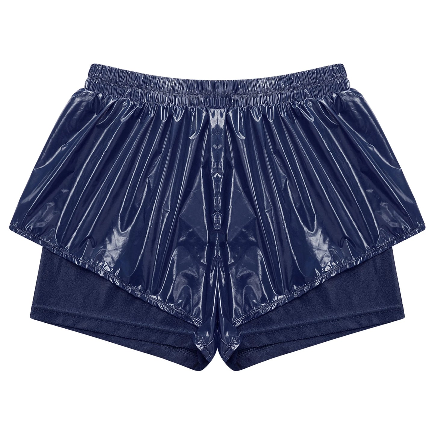 Men Leak-proof Diaper Cover Shorts Mesh Liner Waterproof Double Layer Shorts Swimming Suit Nursing Special Needs Reusable Briefs