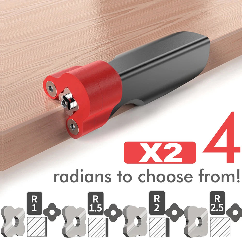 2025 New Hot Woodworking edge trimming knife Corner Manual Planer Blade Hand Tools wood Deburring Chamfering Fillet Scraper