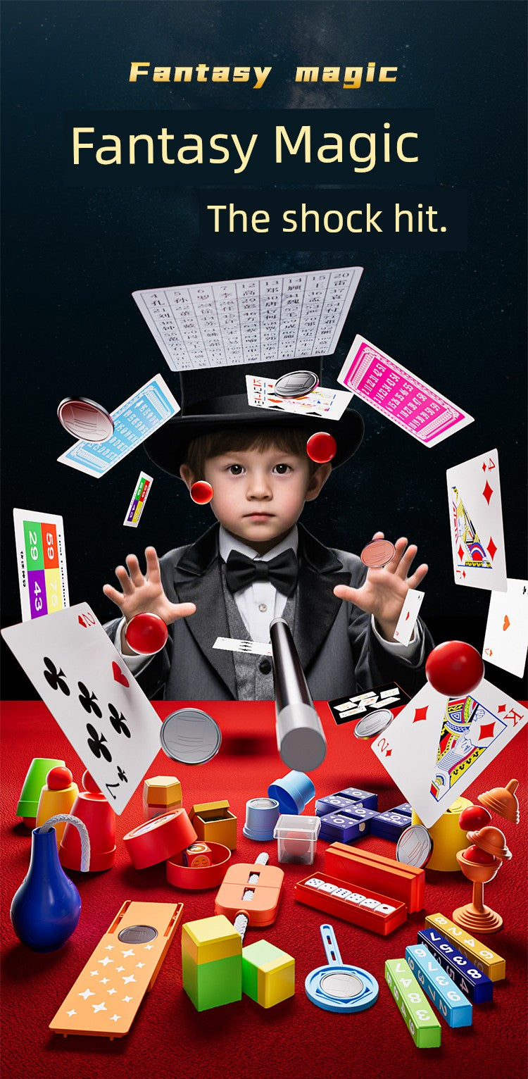 Kids Elementary School Boys and Girls Birthday Gift Puzzle 6 Years Old New Best Selling 8 Internet Celebrity 10 Magic Prop Toy Boys