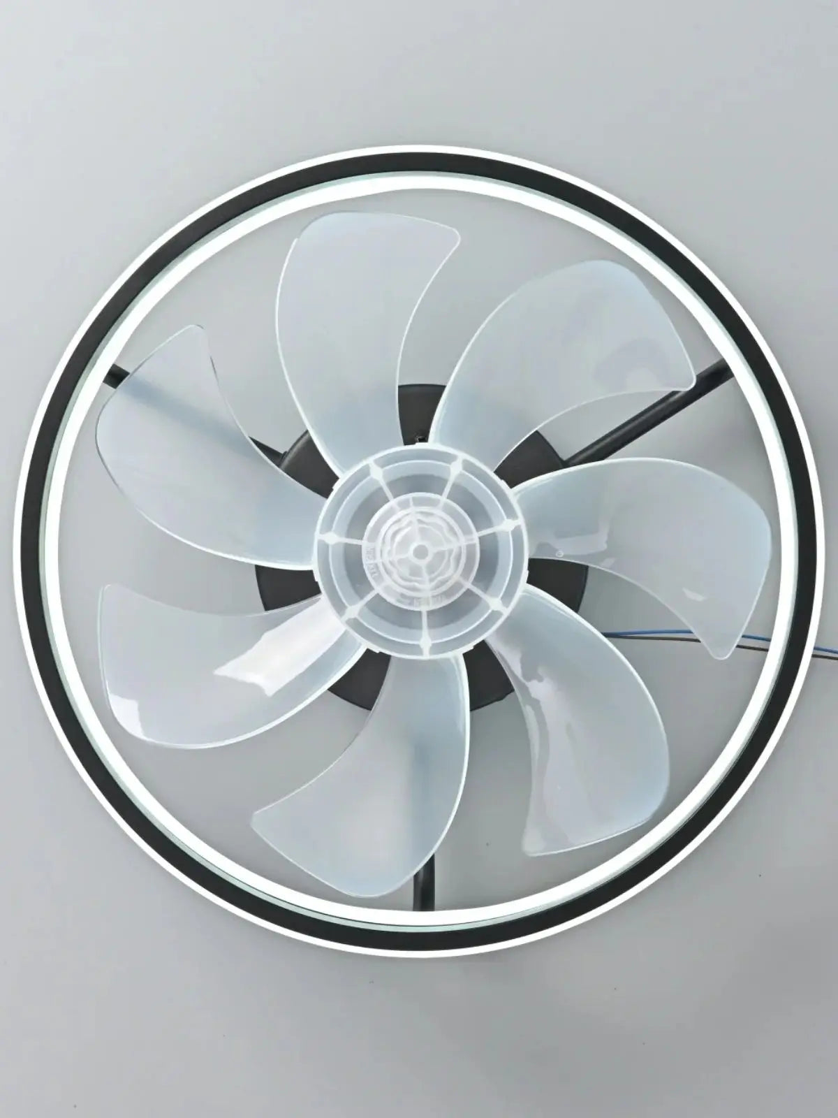 55W Ceiling Fan With Light, Ceiling LED Light Fan With Remote, Electric Fan With LED Lamp for Home Rooms Bedroom 34cm