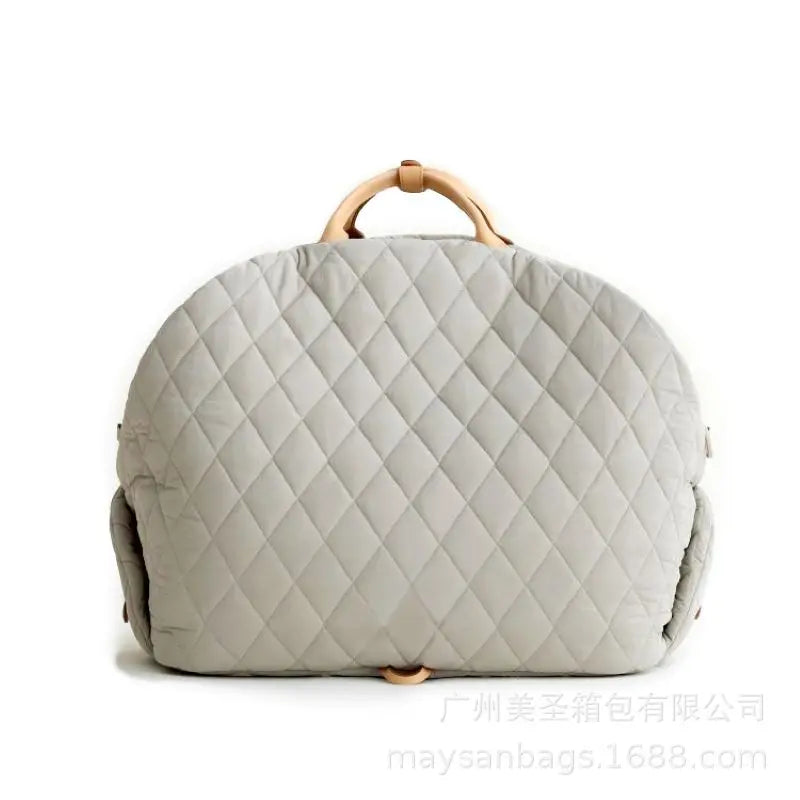 Large Size New Nylon Waterproof Pet Carrier Car Dog Cat Bag Removable Pet Bed Stylish Pet Bag - Crossbody/Shoulder