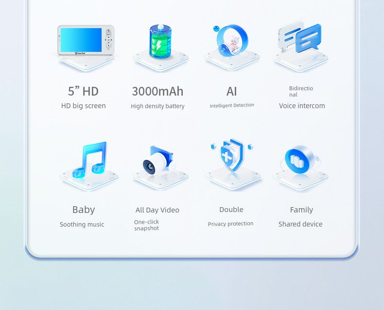 Smart For Home Baby Child Sleeping Monitor