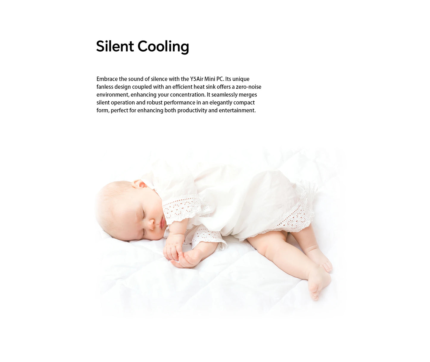 SOYO Mini PC Y5 Air Intel i5 4th CPU with 8GB RAM 128GB M.2 SSD  Mini Desktop Computer Dual 4K Display, WiFi 5, BT4.2, USB-C