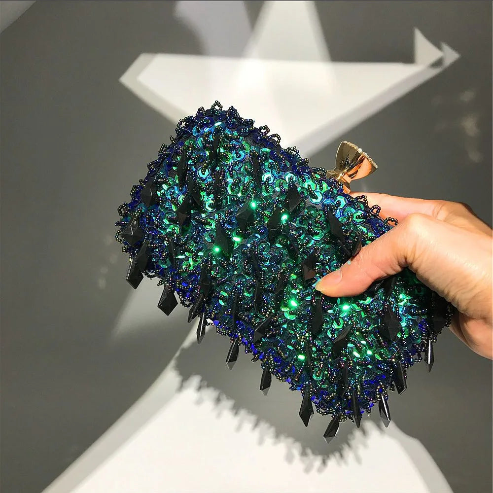 Crossbody Bags for Women 2023 Luxury Designer Fashion Party Handbags Trend Chain Cluth Sac De Luxe Femme Wedding Bags