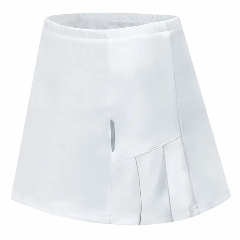 2024 Women's Sports Skirt Quick dry Tennis Yoga Badminton Golf Skirt Waisted Short Skirt Comfortable Breathable Belt Safety Pant