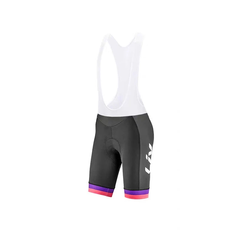 LIV Women's cycling clothes summer road cycling jerseys cycling bibs breathable quick drying clothes cycling shirts