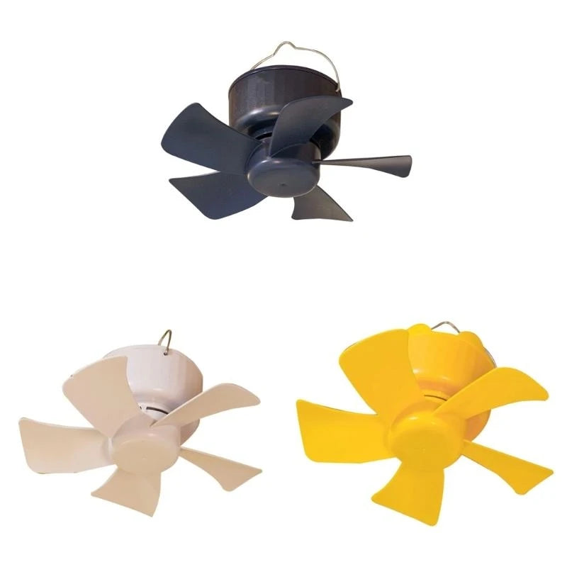 L8RE Portable USB Rechargeable Fan with Remote Control for Outdoor Use Ceiling Fan