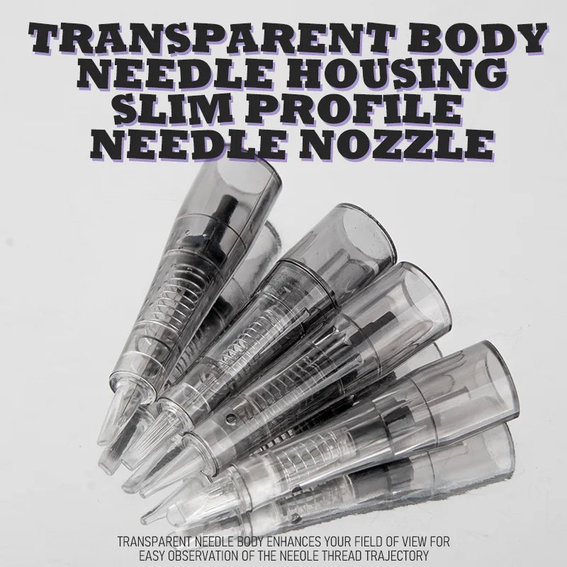20PC Tattoo Needles Microblading Cartridge  Disposable Safety Sterilized For Micropigmentation Eyebrow Tattoo Accessori