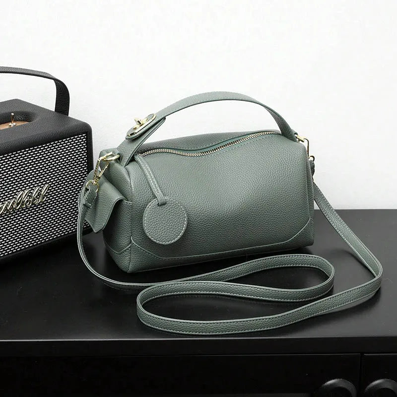 Women's Bags Fashion PU Leather Top Carrying Bag Handbags Multi Pocket Design Multifunctional Crossbody Tote Bag Shoulder Bag