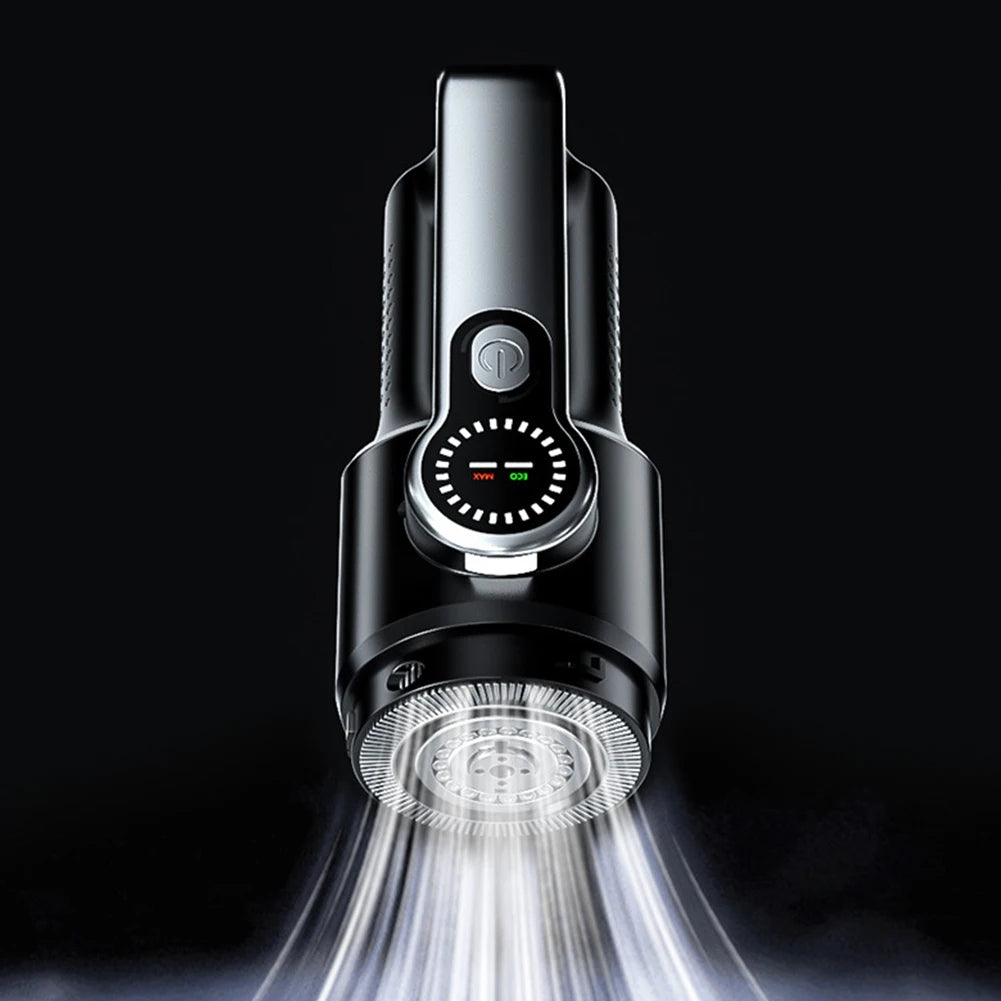 17000PA Car Vacuum Cleaner with LED Light High Power Mini Vacuum Cleaner Portable Cordless Compressed Air Duster for Car Home