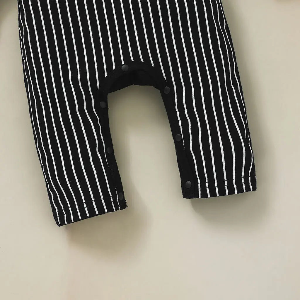 Little Baby Boys Gothic Pumpkin Skeleton Cosplay Jumpsuit Romper Kids Halloween Party Fancy Costume Outfit