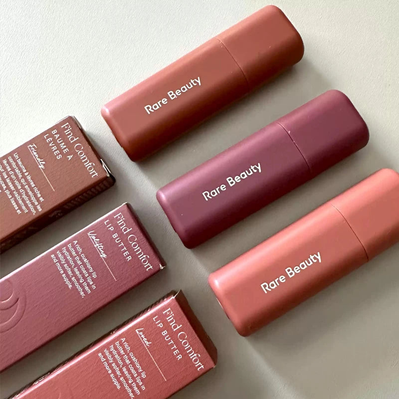 Rare Beauty New Butter Lip Balm Lasting Moisturize Hydrating Plumping Lipstick Lip Gloss Makeup Soft Pinch Liquid Blush Cosmetic