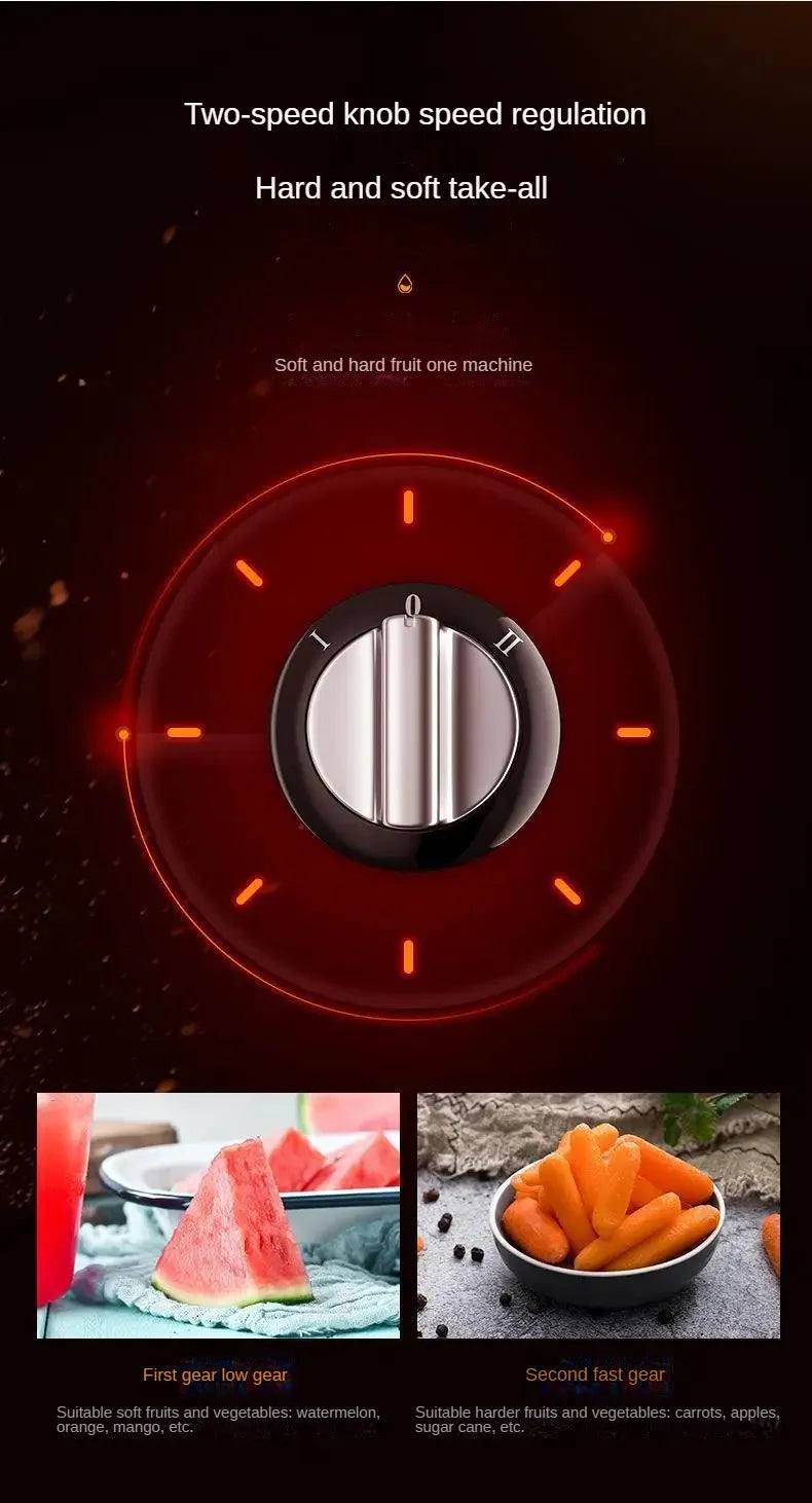 Stainless steel fruit juicer Centrifugal Strong Power Easy To Clean 800W Motor Big Mouth Large for Fruits And Vegetables