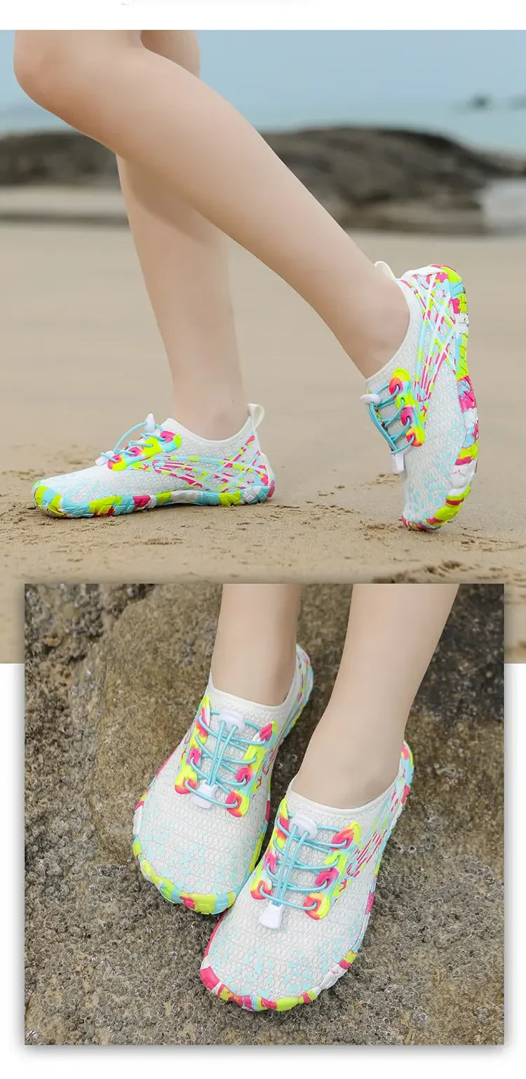 Unisex Shoes For Women Fitness Treadmill Indoor Outdoor Speed Interference Water Beach Couples Swimming Shoe Men Aqua Sneakers