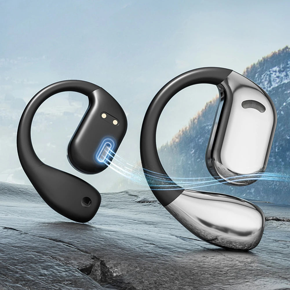 AI Translator Earphone Bluetooth-Compatible 5.4 Real-time Translation Earbuds Wireless Headphones for Office Business Learning