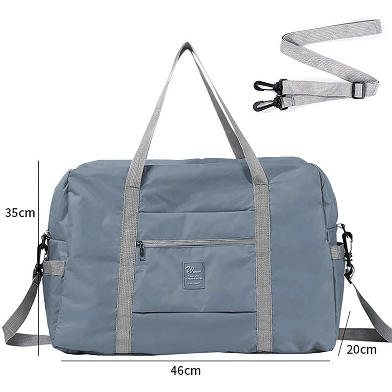 Travel Luggage Handbag Large Capacity Multifunctional Adjustable Lightweight Business Trips Short Distance Clothing Storage Bag