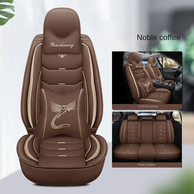Universal Style 3D Car Seat Cover for HYUNDAI Tucson Santa FE I30 I40 Veloster Genesis Venue Terracan Ioniq Interior Accessories