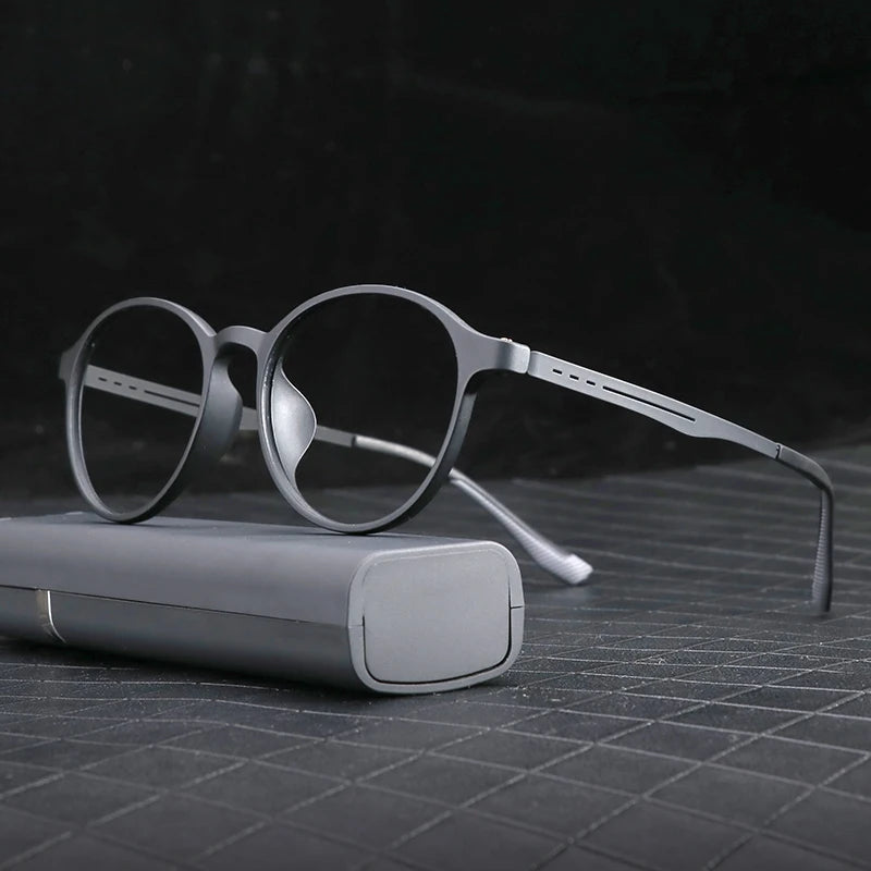 Progressive Multifocal Reading Glasses Metal Alloy Men Women Photochromic Presbyopia Eyeglasses Far Near Eyewear Ultralight