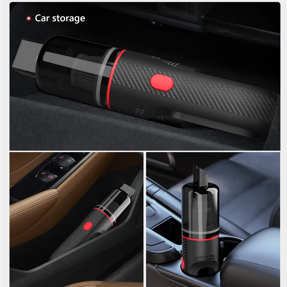Carsun 5000Pa Wired Car Vacuum Cleaner - Portable Compact for Efficient In-Car Cleaning