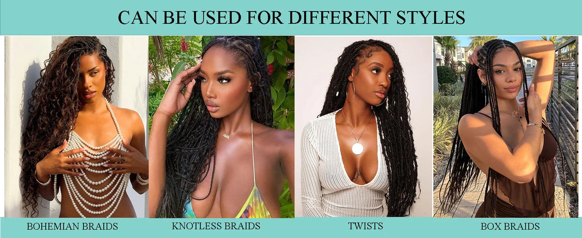 4/27# 99J# Colored Human Hair Boho Braiding Hair 50g/bundle Deep Wave Brazilian Human Braiding Hair for Black Women