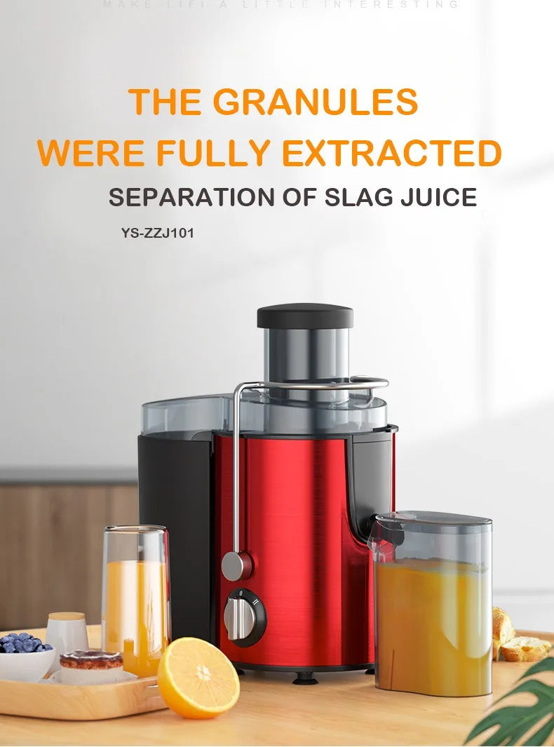 Juice Extractor Professional Juicer Machines Large Capacity caliber slag separation electric automatic multi-function juicer