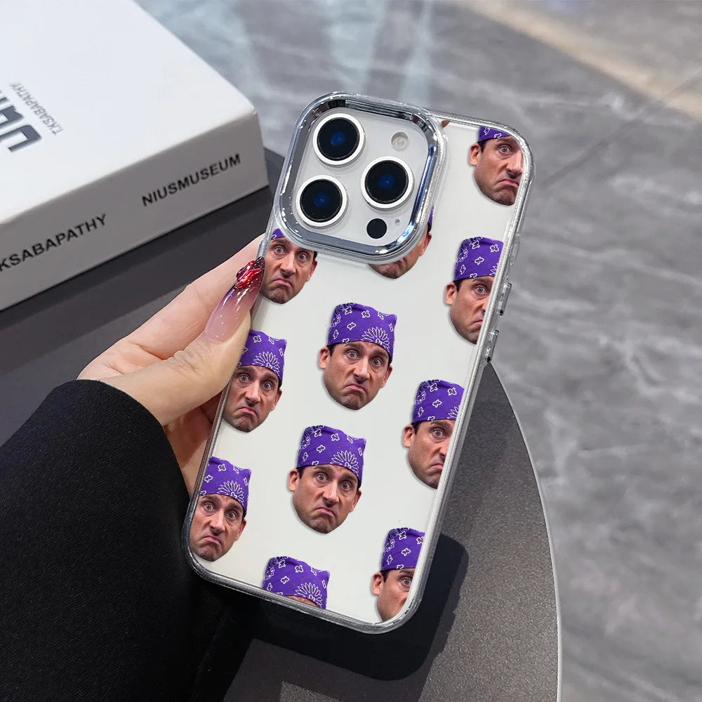 The office Tv Show Hot  Phone Case For iPhone 17 16e 16 15 14 13 12 11 mini Pro Max X XR XSMAX 8 Air Plus Transparent Soft Cover