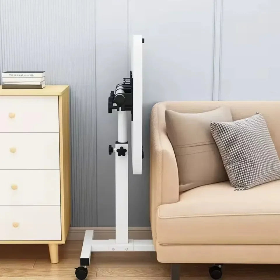 Adjustable Nursing Table Foldable Rotating Table Multifunctional and Movable Storage Table Convenient Dining Table on The Bed