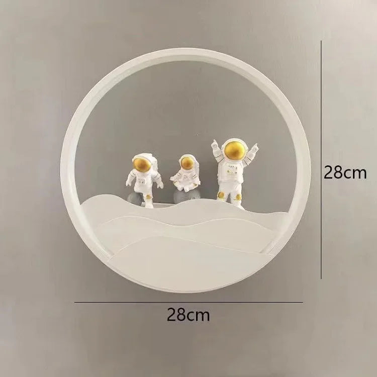 Modern Kids Room Ceiling Fan Light Cartoon Moon Astronaut Ceiling Lamp Boy Girl Bedroom Nursery Study Chandelier Ceiling Lights